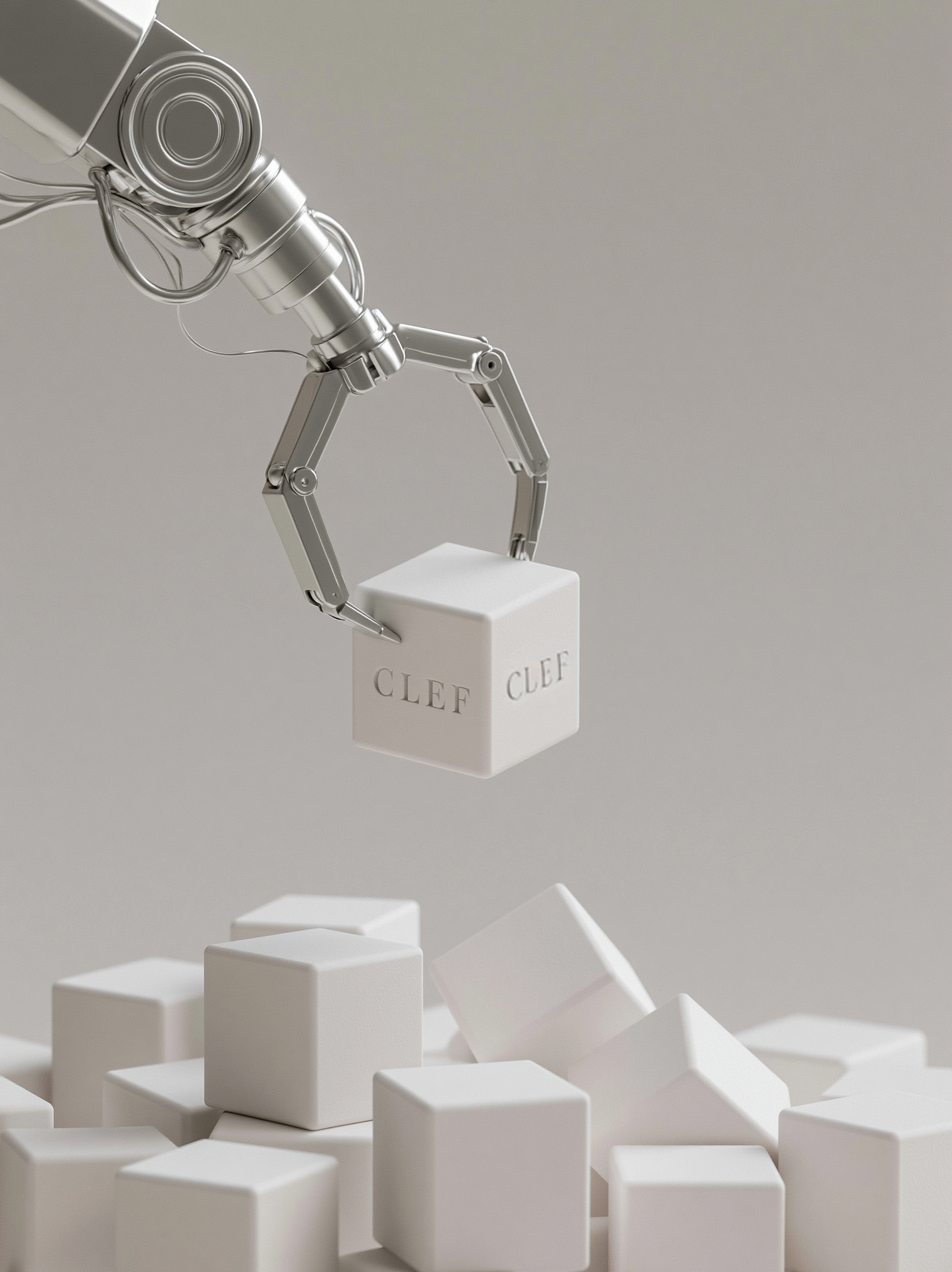 CLEF 큐브 이미지